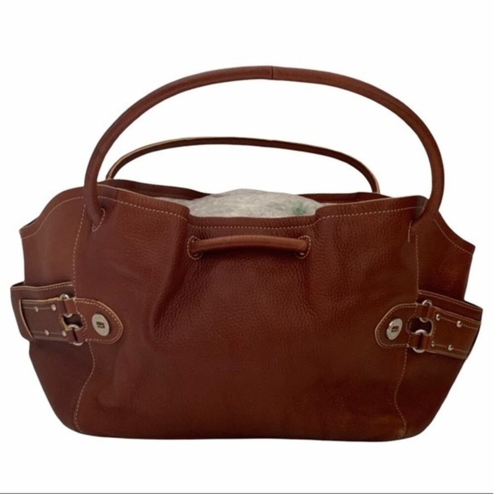 Cole Haan village scrunch expandable tote shoulder bag rare - Picture 5 of 14